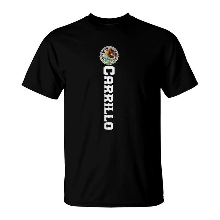 Carrillo Last Name Mexican  For Men Women And Kids T-Shirt