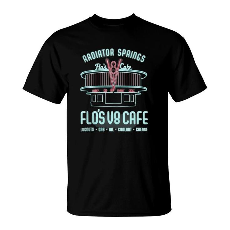 Cars Flos V8 Cafe Poster T-shirt