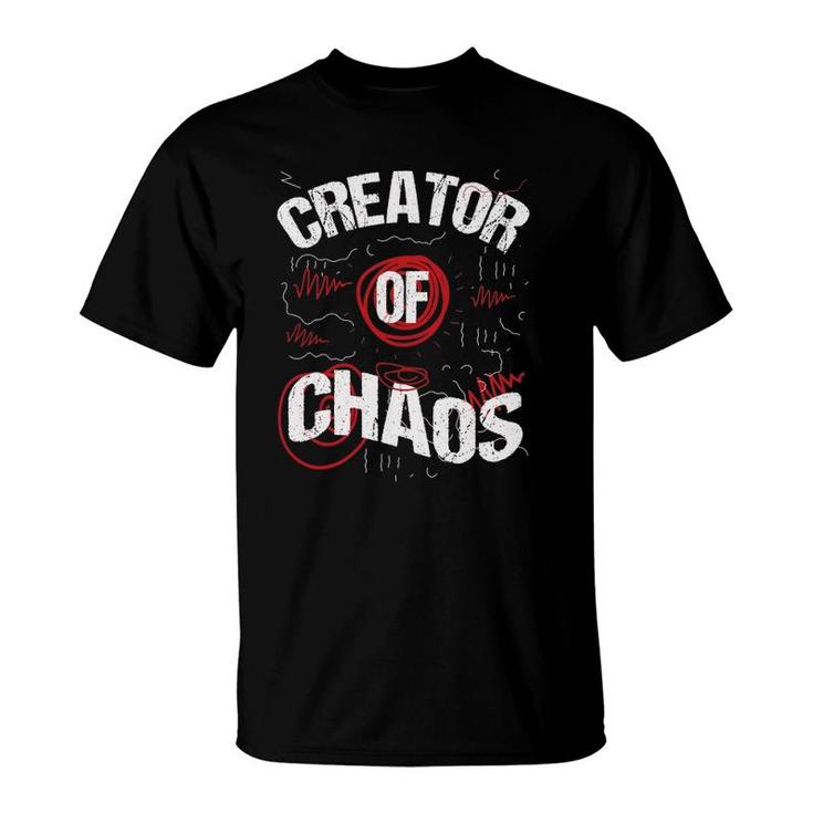 Chaos Coordinator Creator Busy Dad Or Mom Child Creates T-Shirt