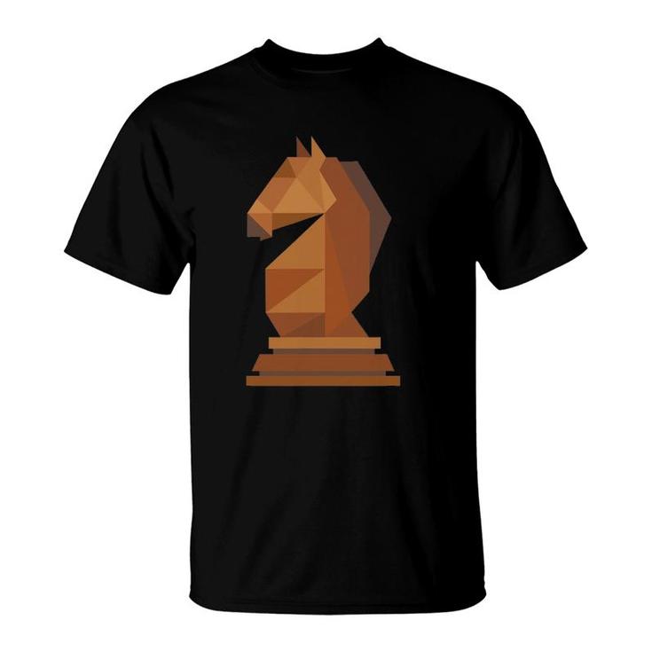 Chess Knight Cool Retro Gift Chess Player T-Shirt