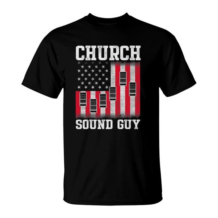 Church Sound Guy Instrument Audio Tech Engineer Da1 Ver2 T-Shirt