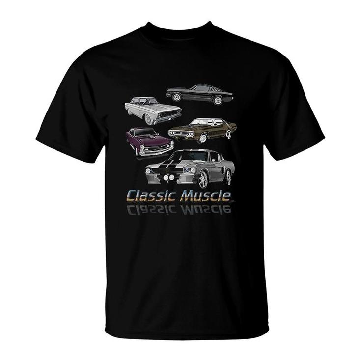 Classic American Muscle Cars T-Shirt
