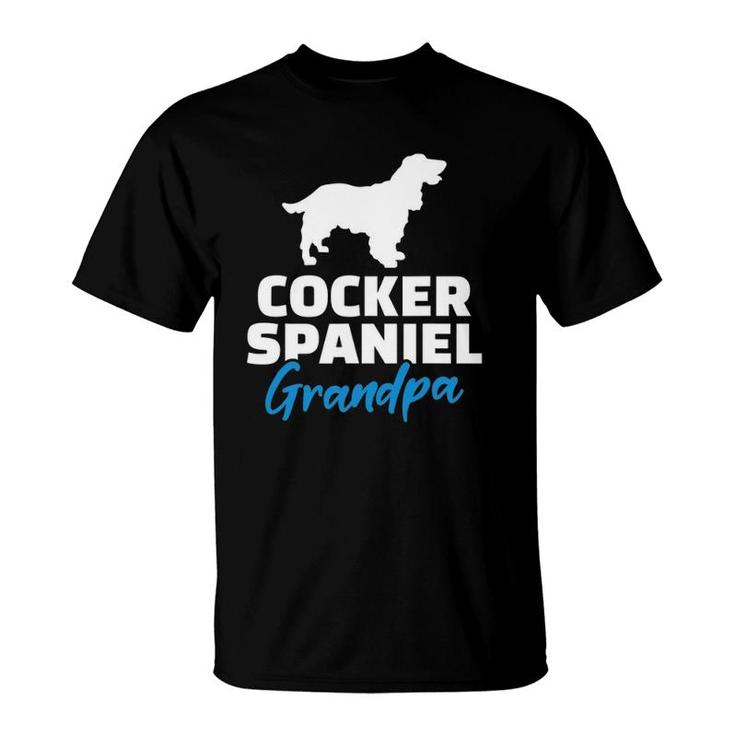 Cocker Spaniel Grandpa Grandfather Gift T-Shirt