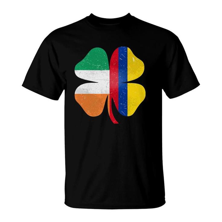 Colombian Irish Shamrock Colombia Ireland St Patrick's Day T-Shirt