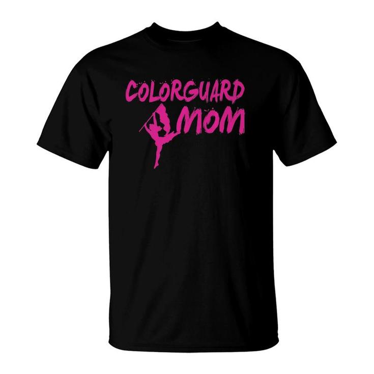 Color Guard Mom Winter Guard Girlie Mother T-Shirt