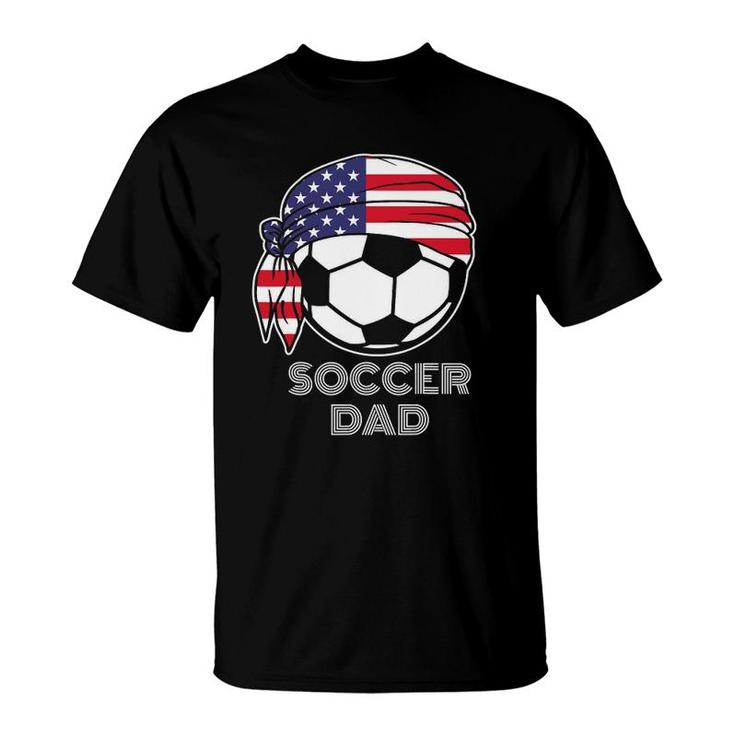 Cool Soccer Dad Jersey Parents Of American Soccer Players T-Shirt