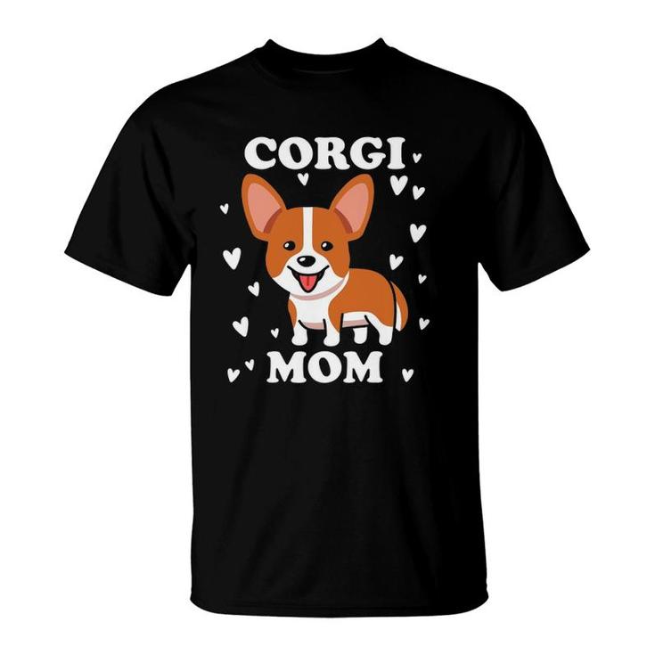 Corgi Mom Mother's Day Pet Lover T-Shirt