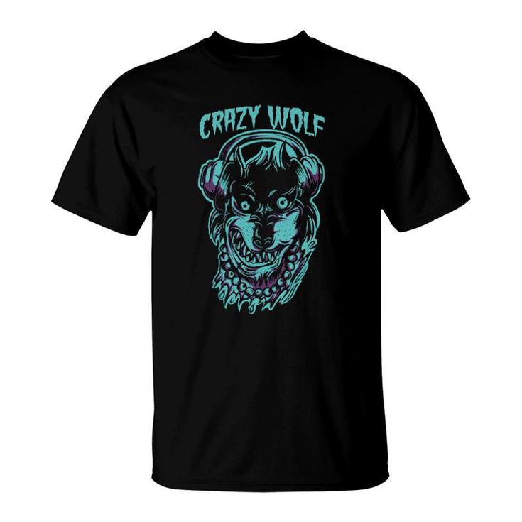 Crazy Wolf T-Shirt