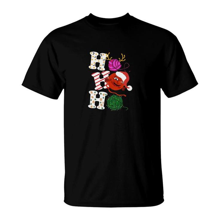 Crochet Ho Ho Ho T-Shirt