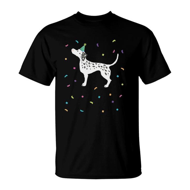 Cute Dalmatian Dog Dad Gifts T-Shirt