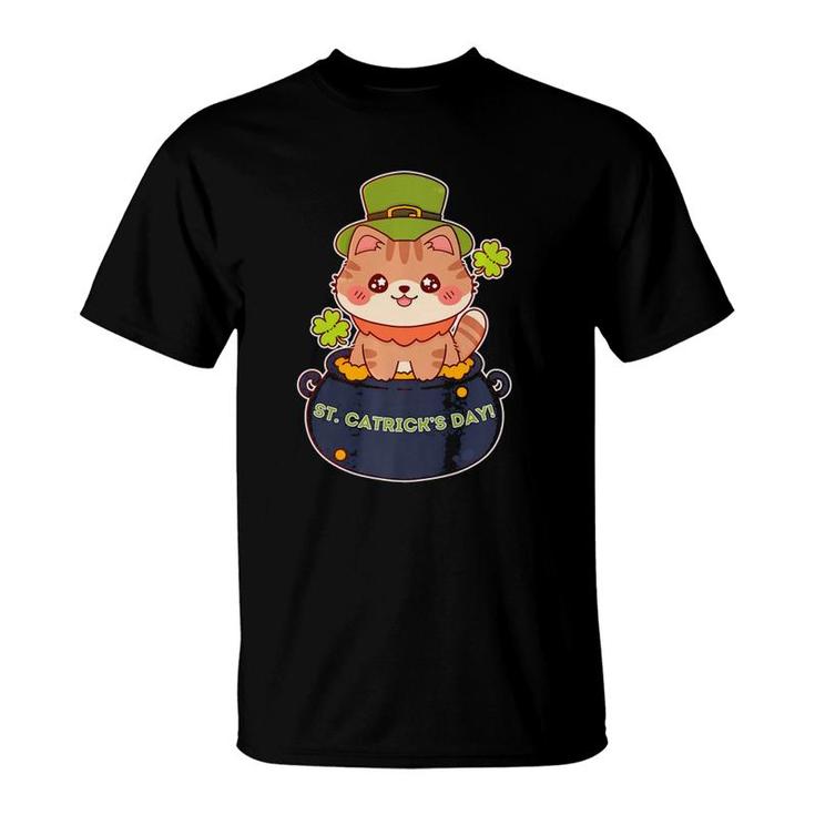 Cute Kawaii St Catrick's Day St Patricks Day Premium T-Shirt