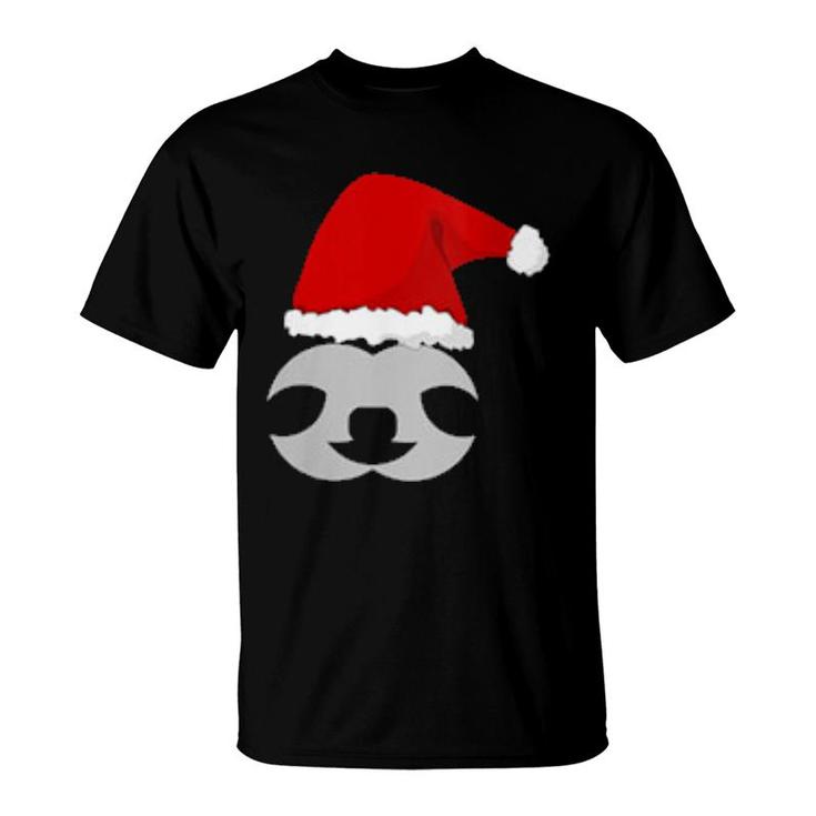 Cute Sloth Christmas Slothmas Sloth Xmas  T-Shirt