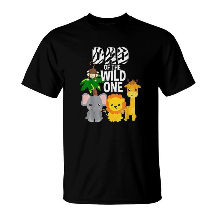 Dad Of The Wild One Zoo T-Shirt