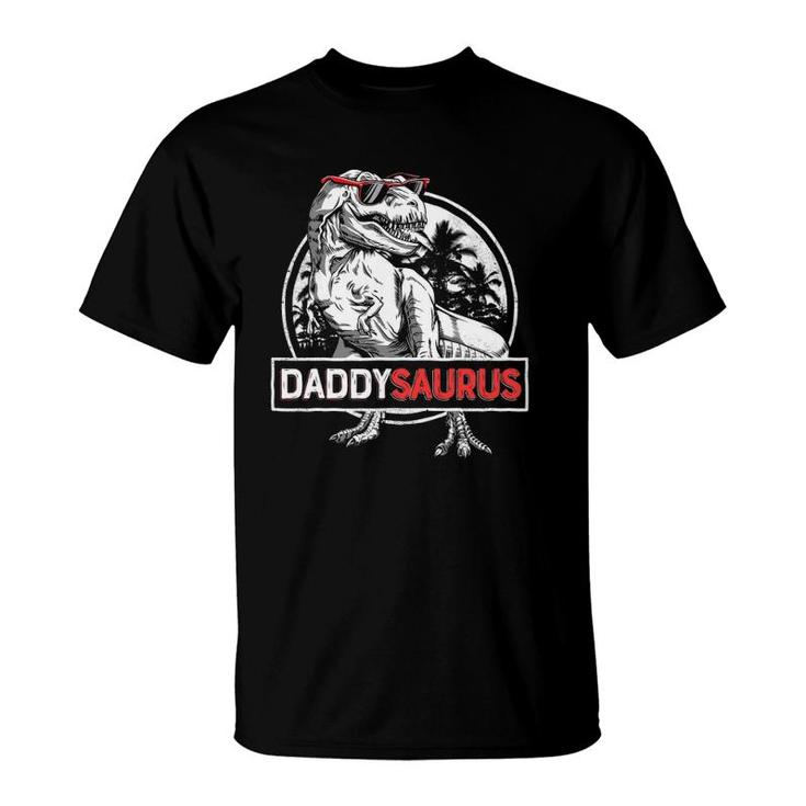 Daddy Saurusrex Dinosaur Men Father's Day Family Matching T-Shirt
