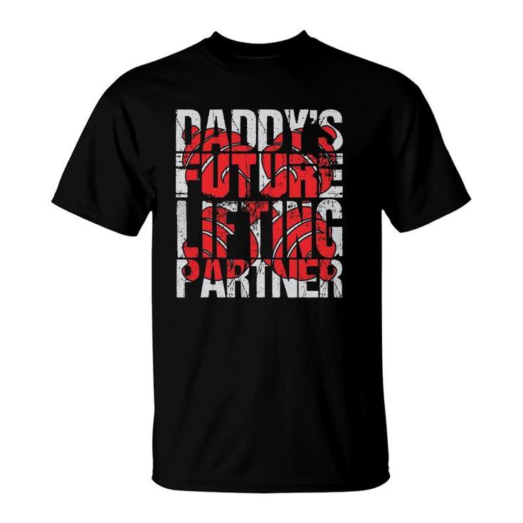 Daddy's Future Lifting Partner Fitness Workout Gift T-Shirt