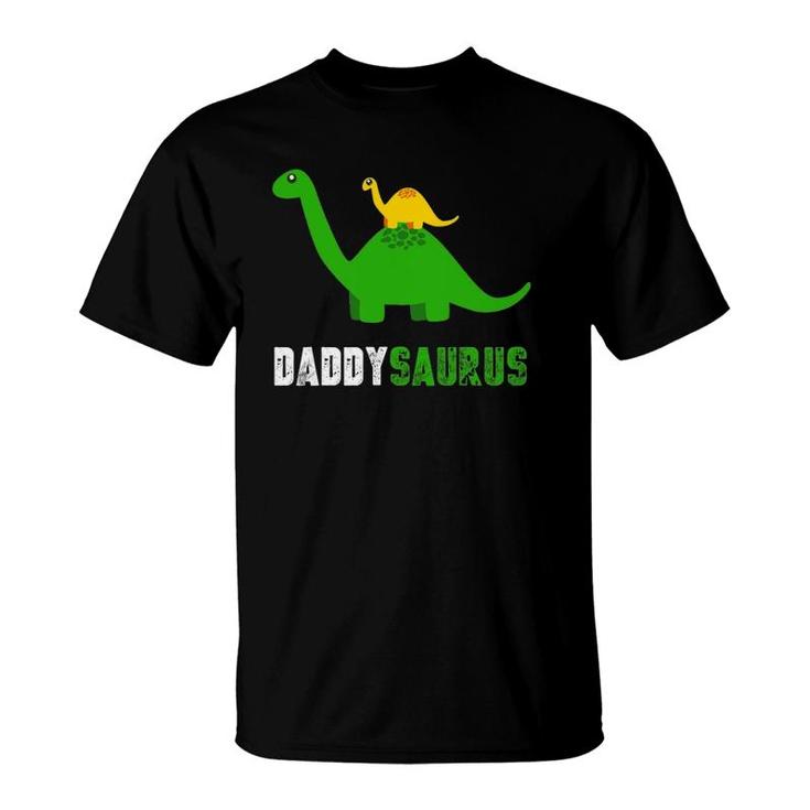 Daddysaurus  Funny Father Dinosaur Gift For Dad T-Shirt
