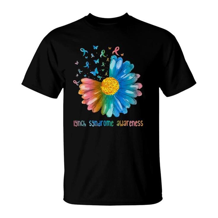 Daisy Butterfly Lynch Syndrome Awareness T-Shirt