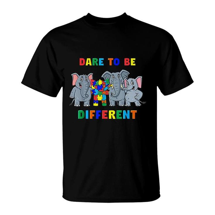 Dare To Be Different Elephants T-Shirt