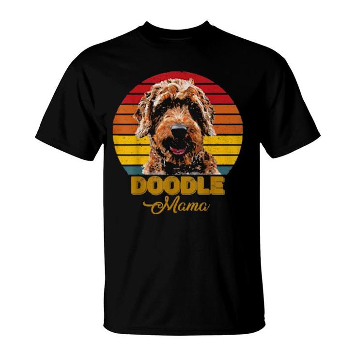 Doodle Mama Goldendoodle Mom Golden Doodle  T-Shirt
