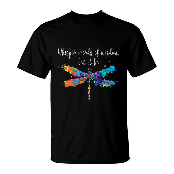 Dragonfly Faith Dragonflies Lovers T-Shirt