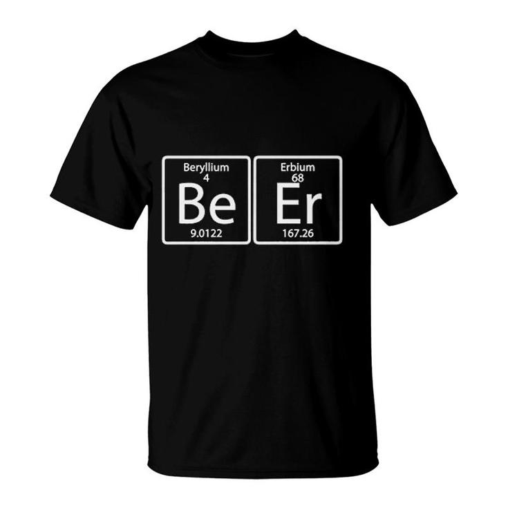 Element Of Beer Nerdy Science T-Shirt