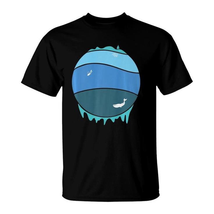 Eleventy Ocean Fitted Gift T-Shirt