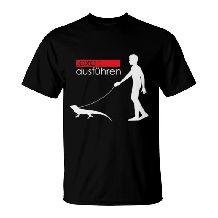 Exe Ausführen Systemadmin Itler Informatiker Programmierer T-Shirt