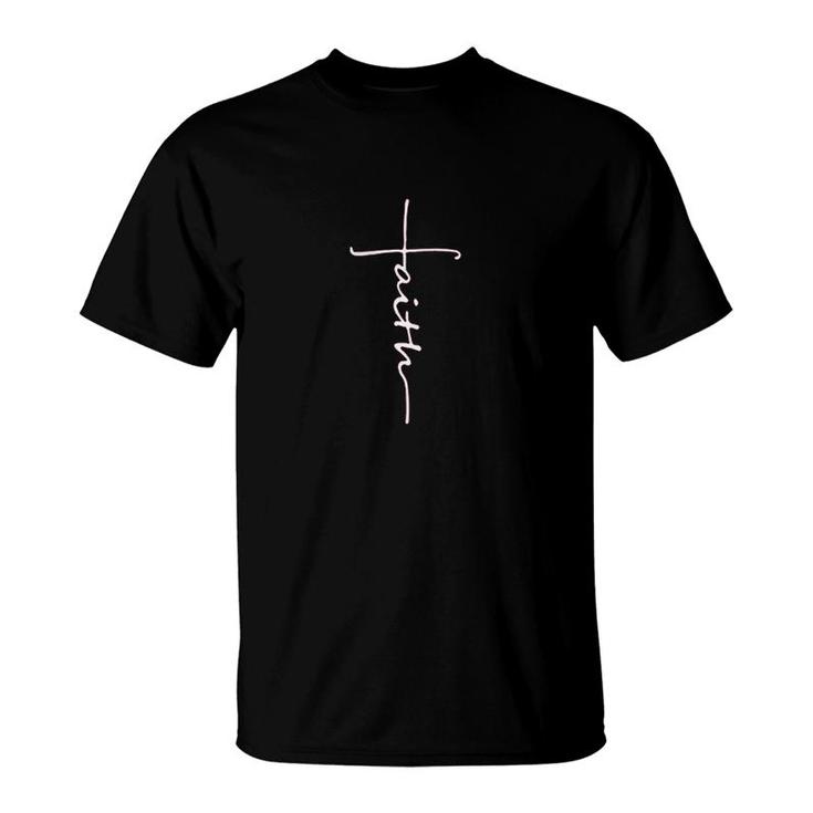 Faith Women Word Art T-Shirt