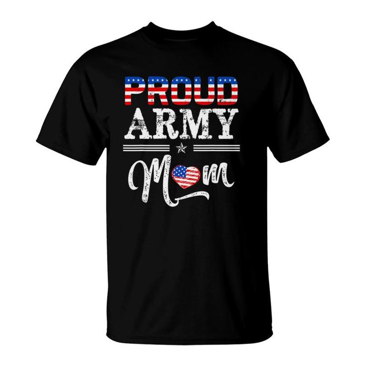 Family 365 Proud Army Mom T-Shirt