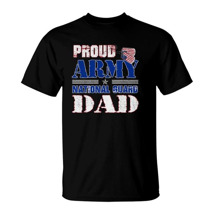 Family Proud Army National Guard Dad T-Shirt