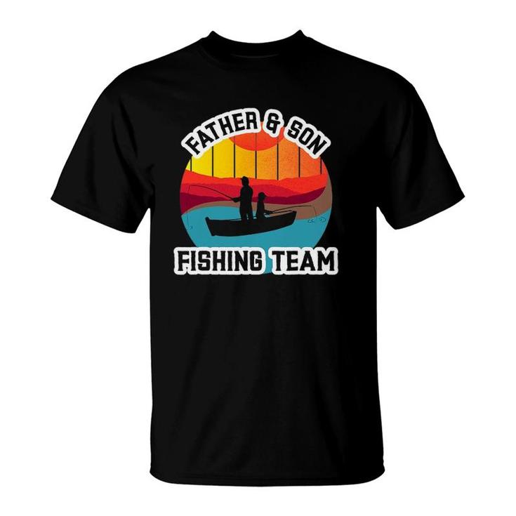 Father And Son Fishing Team Father's Day T-Shirt