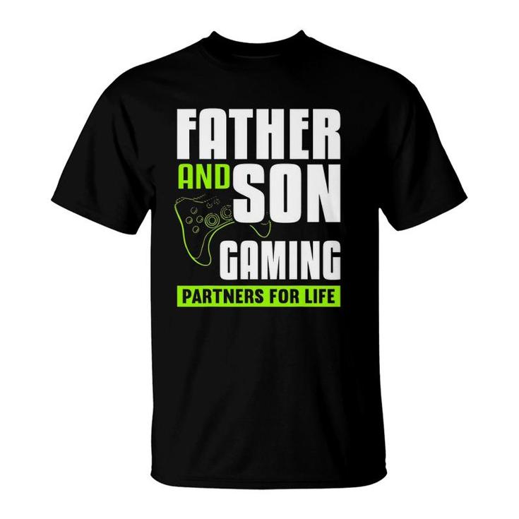 Father And Son Gaming Partners For Life Video Game Matching T-Shirt