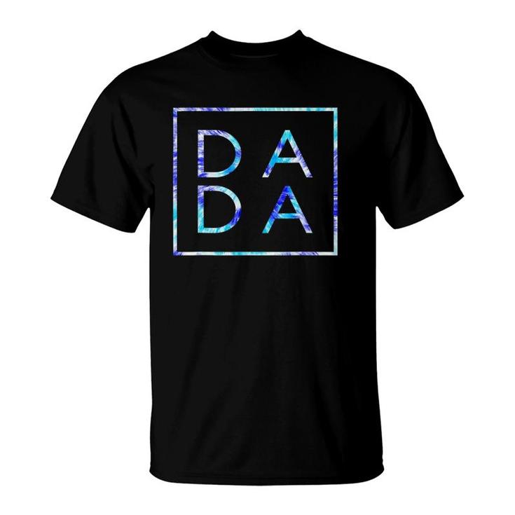 Father's Day For New Dad Dada Him Coloful Tie Dye Dada T-Shirt