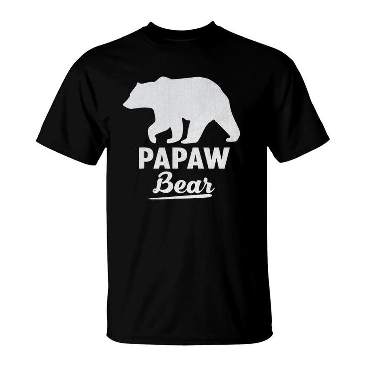Father's Day Papaw Bear Grandpa Gift Men T-Shirt