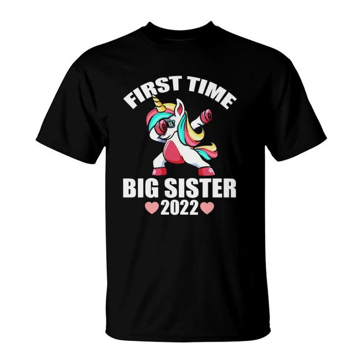 First Time Big Sister 2022  Unicorn Big Sister Est 2022 Ver2 T-Shirt