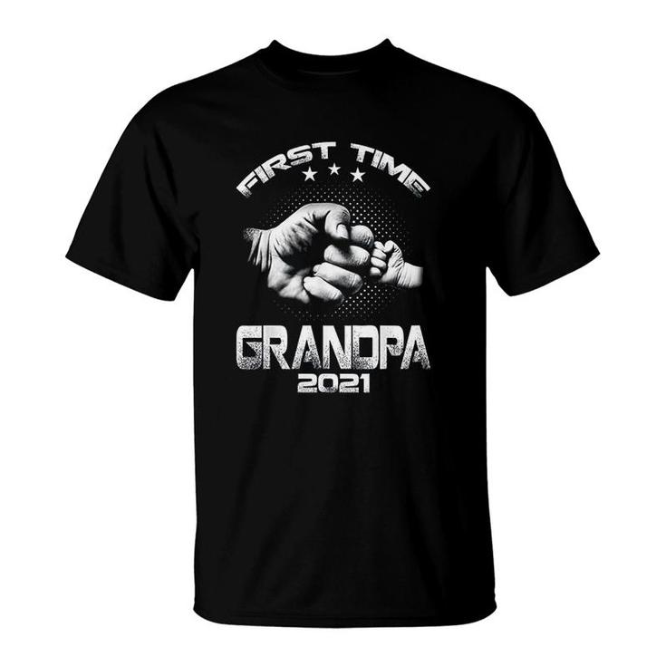 First Time Grandpa 2021 T-Shirt