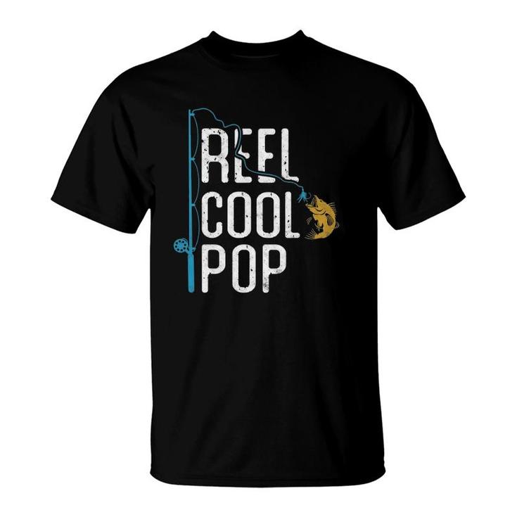 Fishing Reel Cool Pop Father’S Day Gift For Fisherman Pop T-Shirt