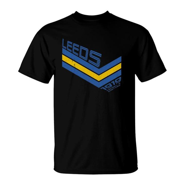 Football Is Everything - Leeds 80S Retro Pullover T-Shirt