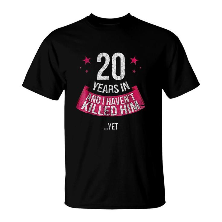 Funny 20th Wedding Anniversary Wife T-Shirt