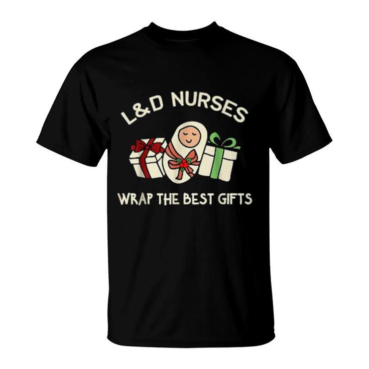 Funny Christmas Nurse Costume Labor And Delivery Nurse T-Shirt