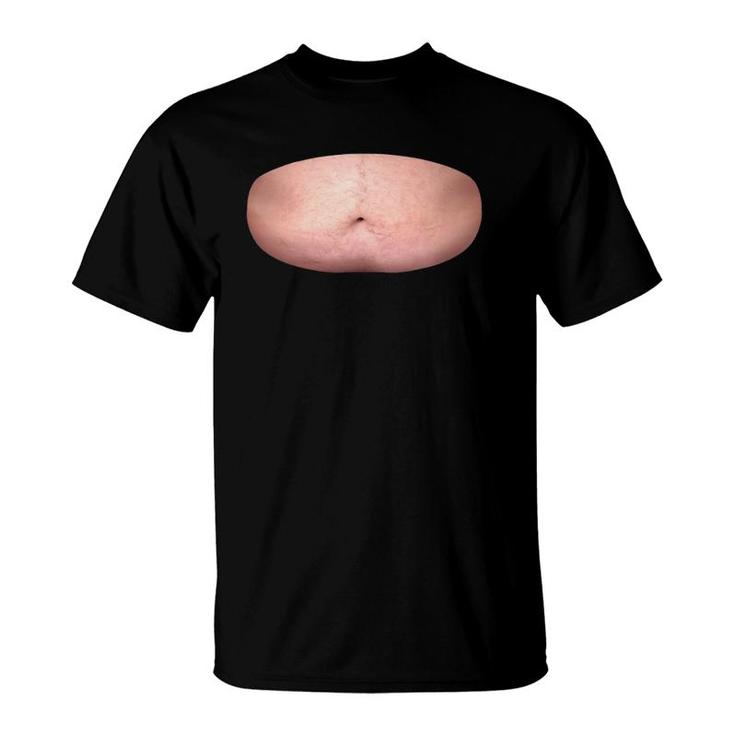Funny Dad Fat Belly Realistic Hilarious Costume Essential T-Shirt