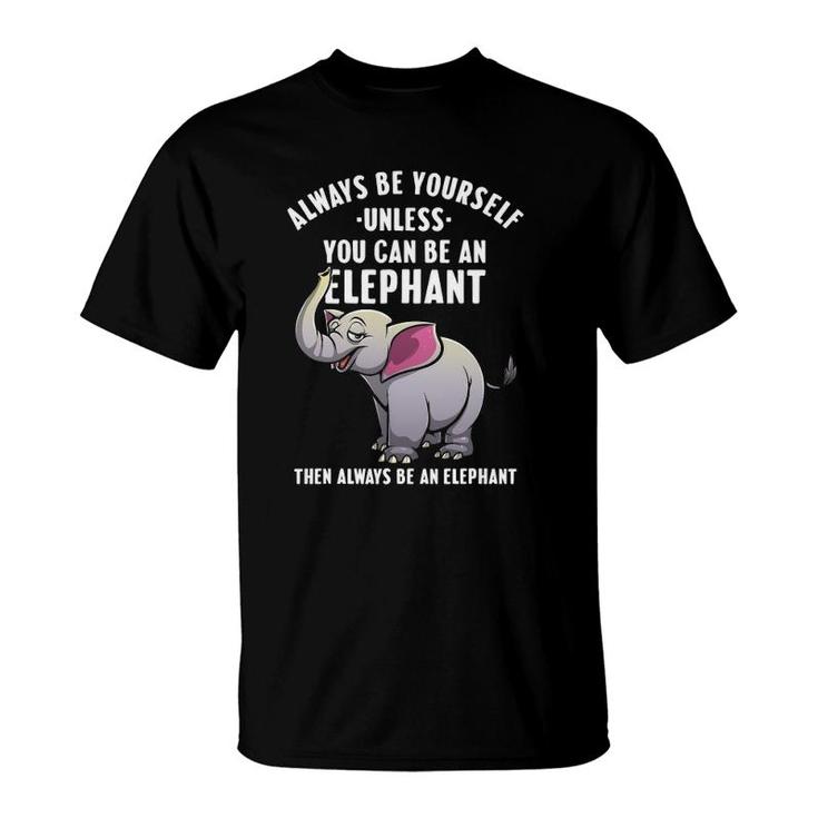 Funny Elephant For Men Women Nature Park Safari Zoo Animal T-Shirt
