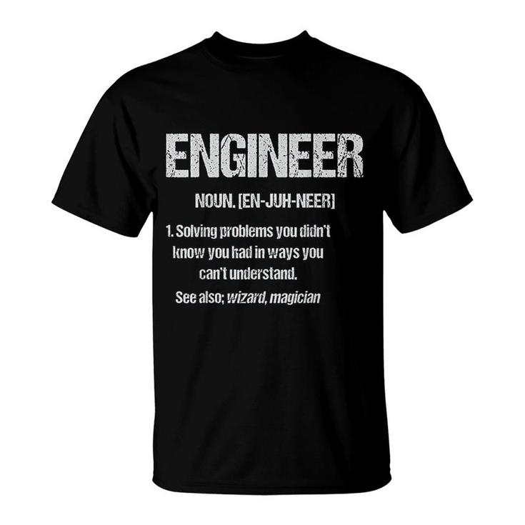 Funny Engineer Definition T-Shirt