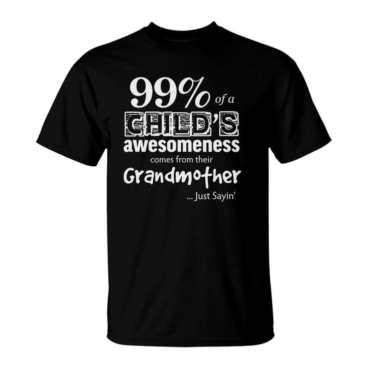 Funny Grandmother Grandparent's Day Pun Gift Apparel T-Shirt