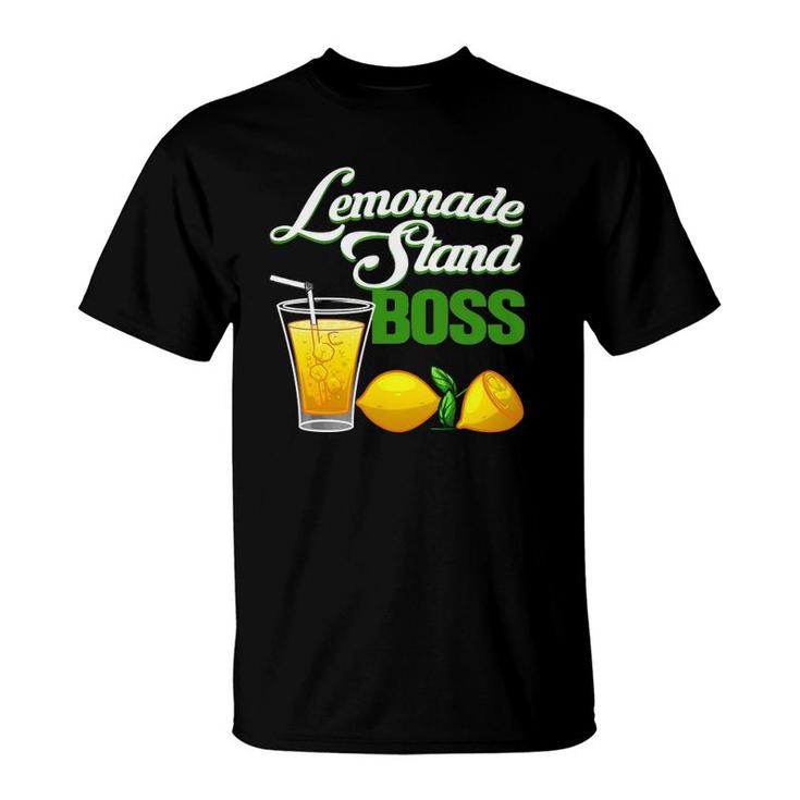 Funny Lemonade Design For Lemon Juice Stand Boss Men Women T-Shirt