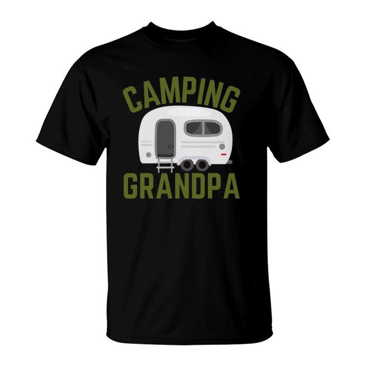 Funny Rv Camping Grandpa Father's Day Camper T-Shirt