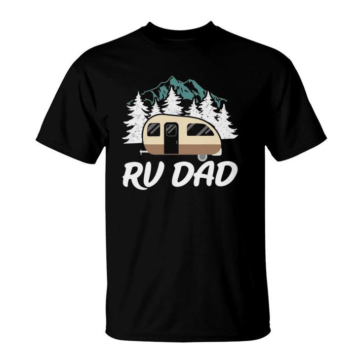 Funny Rv Dad Camping Road Trip Mens Gift T-Shirt