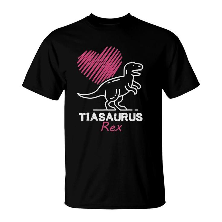 Funny Spanish Mother's Day, Auntie Gift Gift Tia Saurus Rex T-Shirt