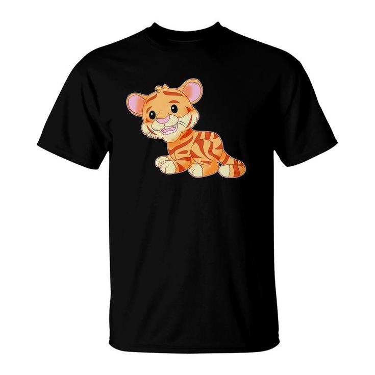 Funny Tigercat Cute Baby Tiger For Women, Men & Kids, Gift T-Shirt