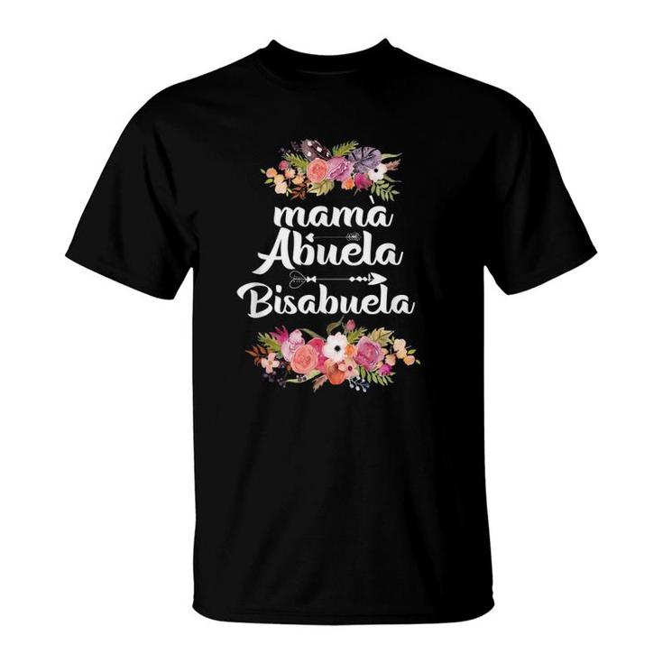 Funny Womens Mama Abuela Bisabuela Spanish Mother's Day T-Shirt